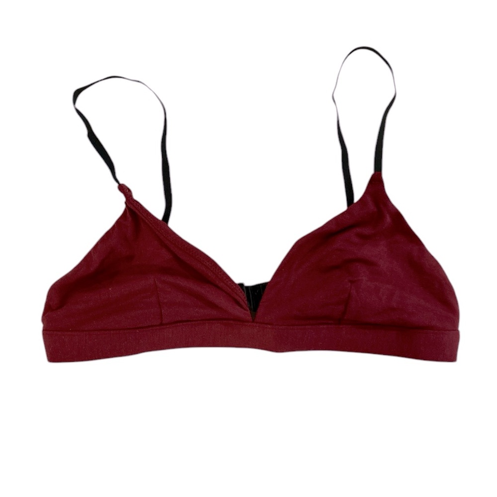 Women's Burgundy MeUndies Bralette